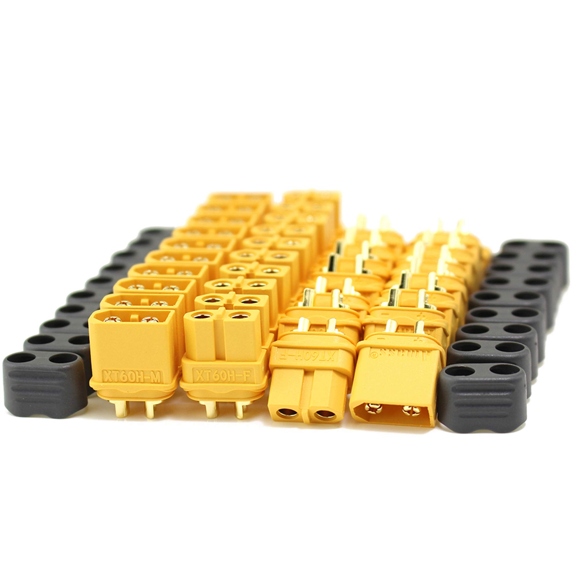 Amazon.com: SoloGood Amass 10 Pair XT60H Bullet Connector Plug
